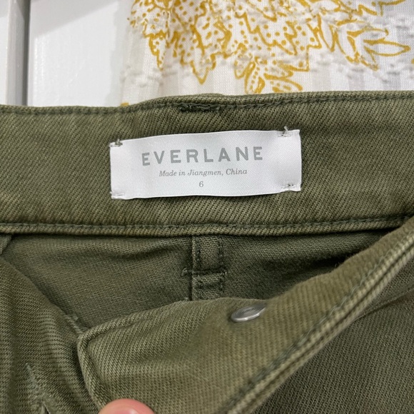 Everlane Olive Wide-Leg Pants - Picture 5 of 8